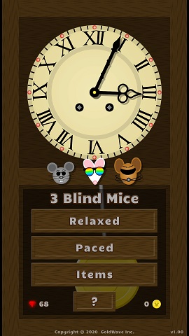 Main Menu Screen